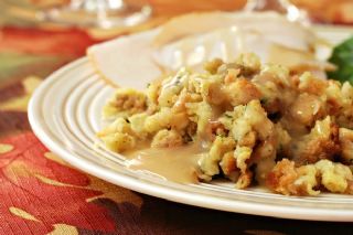 Grandma's German Sausage Apple Stuffing image